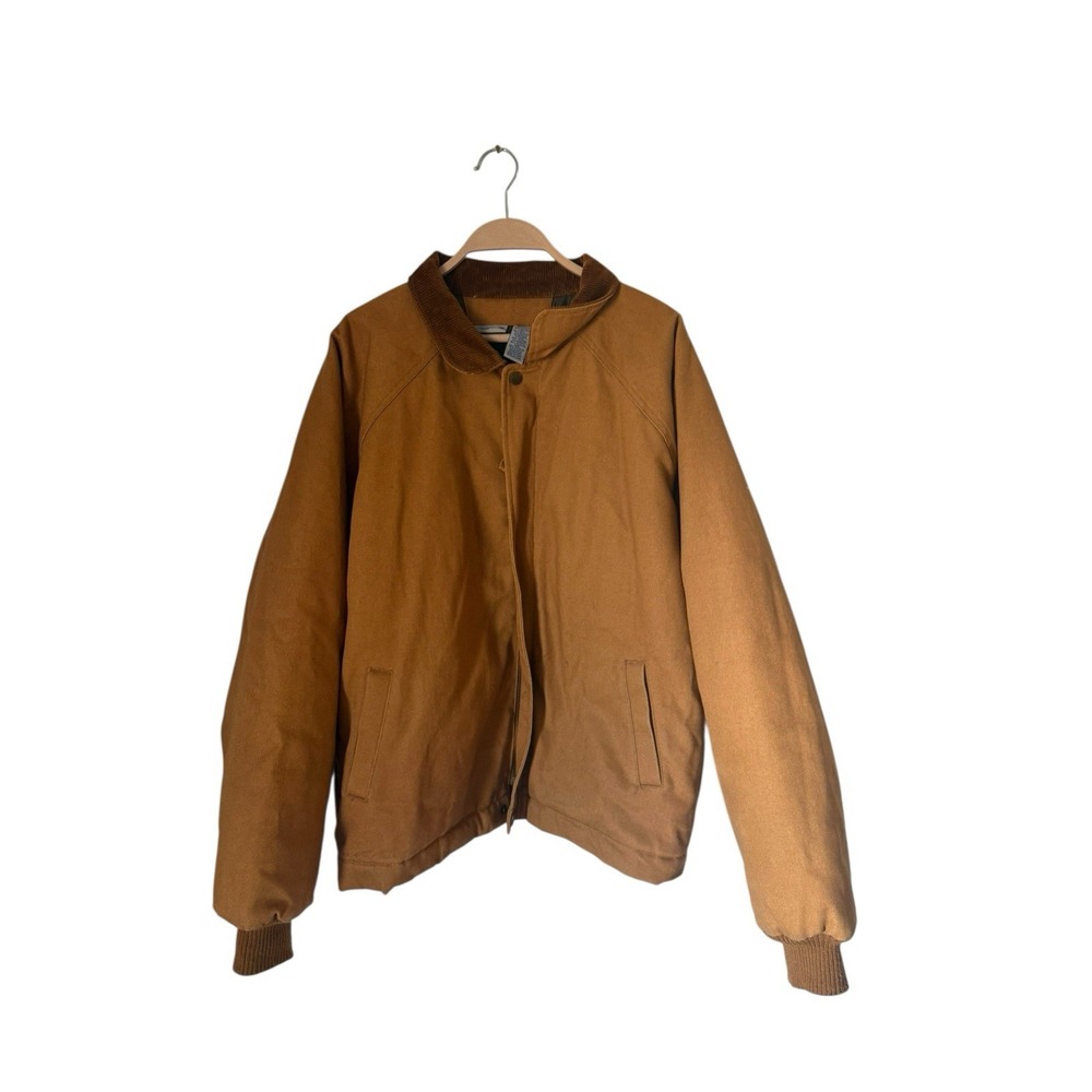 Vintage‎ Work Jacket Chiller  SaFTbak Workwear Mens XL Brown